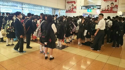 羽田空港着